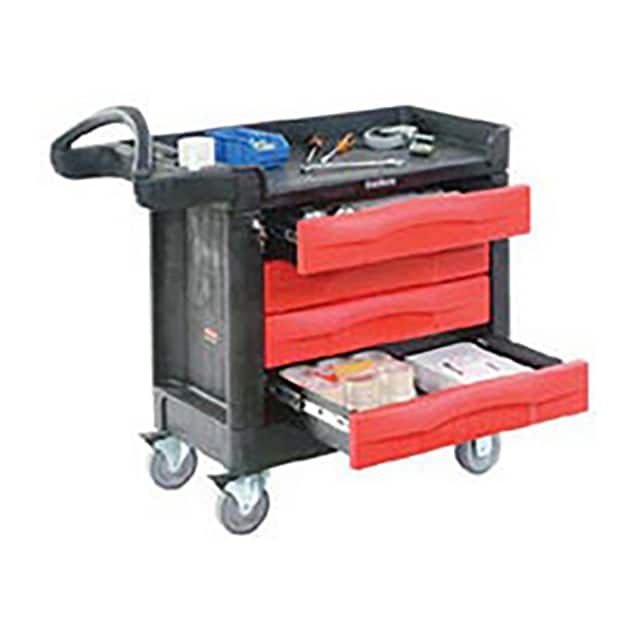 FG451388BLA WORKCENTER, 4 DRAWER 40 X 18