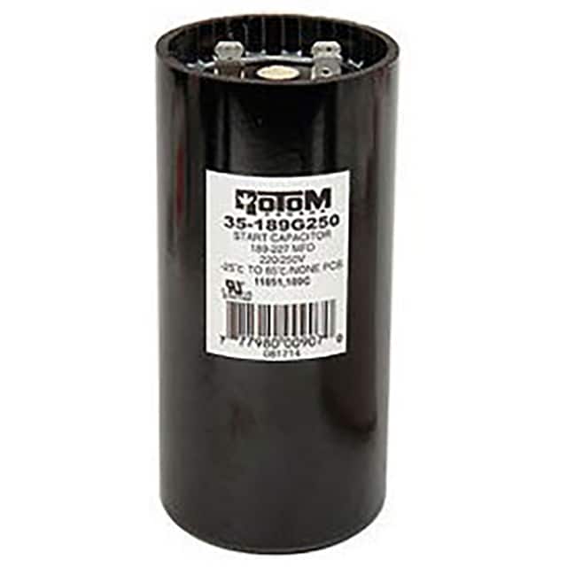 B430382 MOTOR START CAPACITOR, 220-250 V