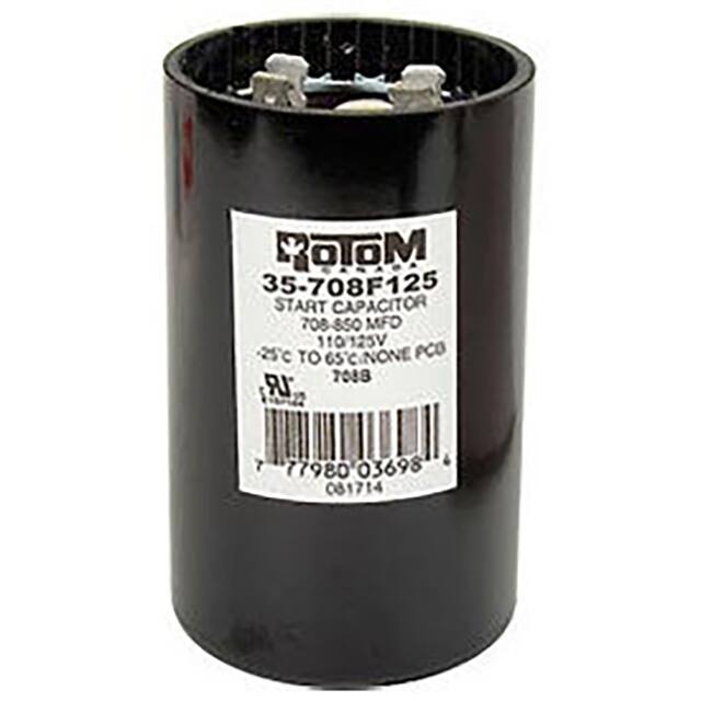 708B MOTOR START CAPACITOR, 110-125 V