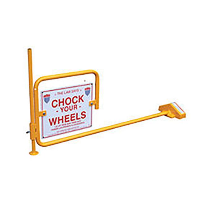 FRC-2 RAILROAD FLAG RAIL CAR CHOCK, "C