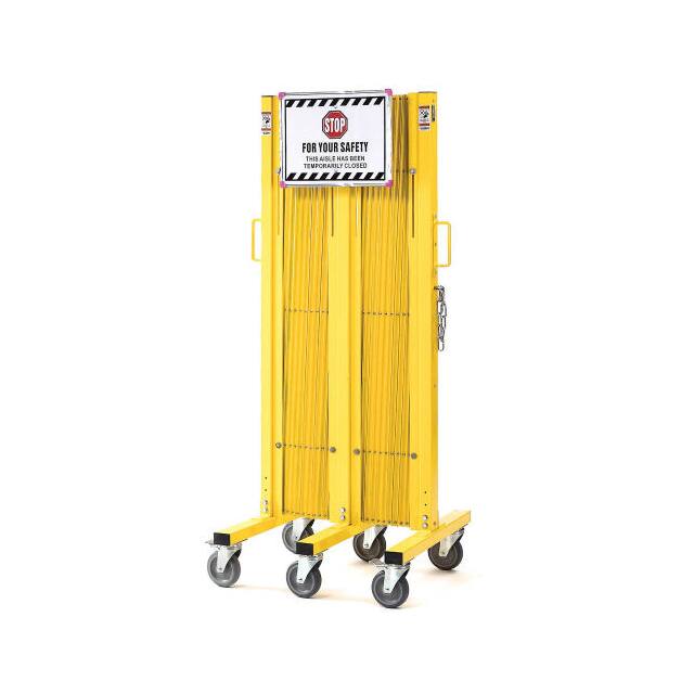 652923 BARRICADE SECURITY GATE W/SIGN,