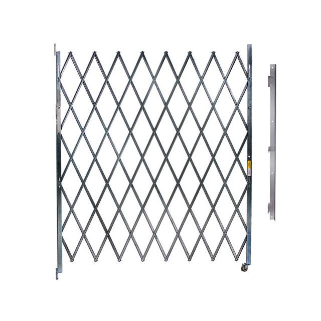 SSG585 SINGLE FOLDING STEEL GATE 4'W TO