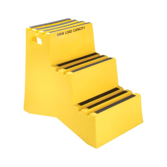 ST-3 YEL 3 STEP PLASTIC STEP STAND, 20"W