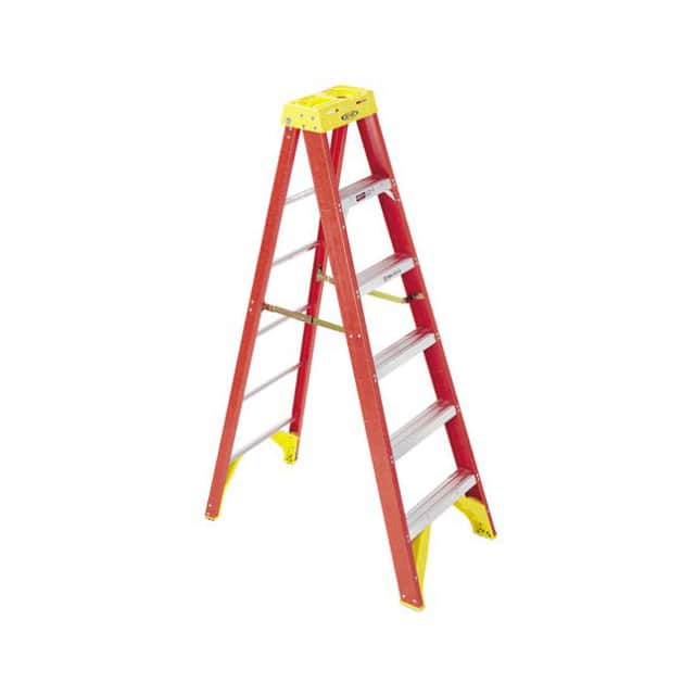 6206 6' FIBERGLASS STEP LADDER W/ PLA