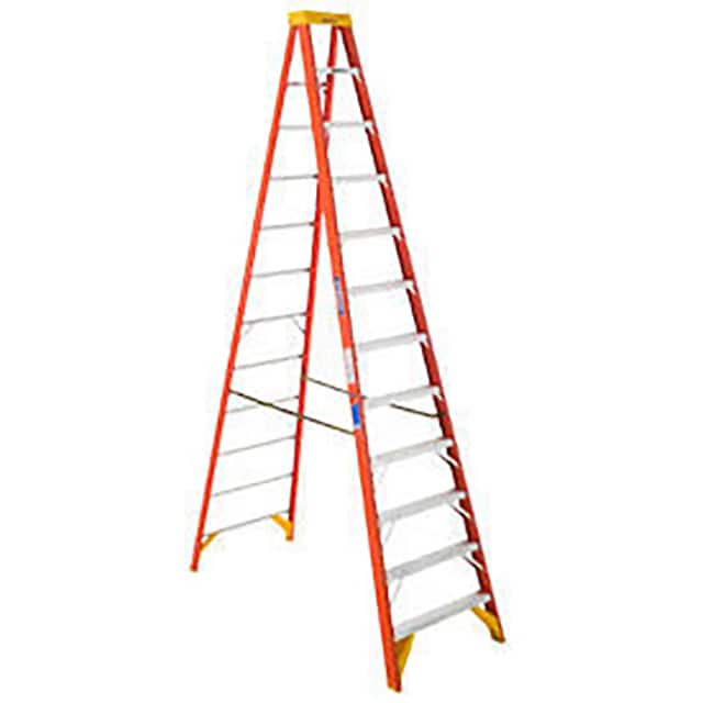 6212 12' FIBERGLASS STEP LADDER W/ PL