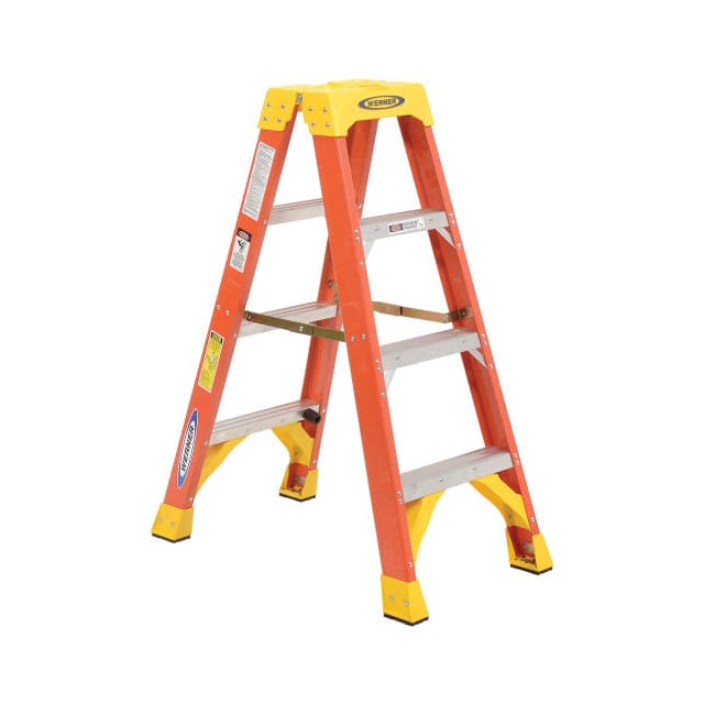 T6204 4' DUAL ACCESS FIBERGLASS STEP L