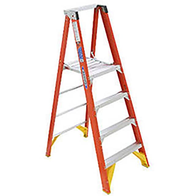 P6206 6' FIBERGLASS PLATFORM STEP LADD