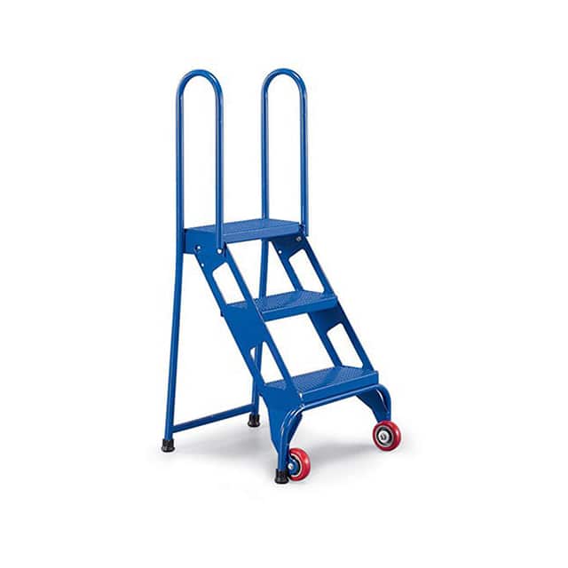 FLAD-3 ALL-WELDED FOLDING LADDERS W/WHE