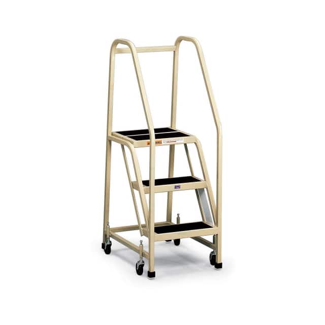 F005-G EGA OFFICE LADDER 3-STEP, RUBBER