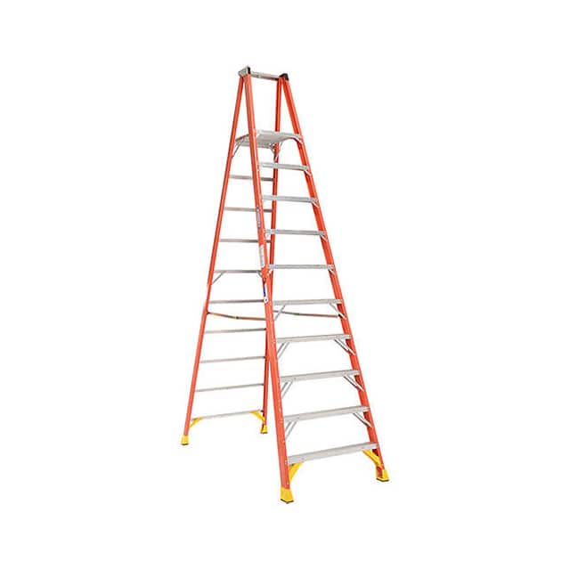 P6210 10' FIBERGLASS PLATFORM STEP LAD