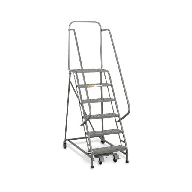 L026 INDUSTRIAL ROLLING LADDER 6-STEP