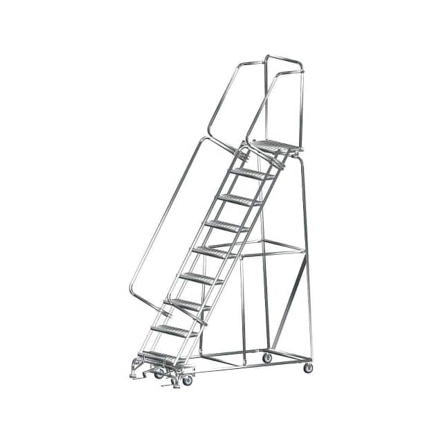 SS093214G 9 STEP 24"WX70"D STAINLESS STEEL