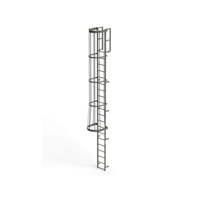FC20 EGA STEEL FIXED CAGE LADDER, 20