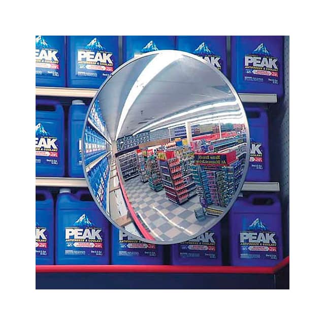 B502850 ECONOMY ACRYLIC CONVEX CIRCULAR