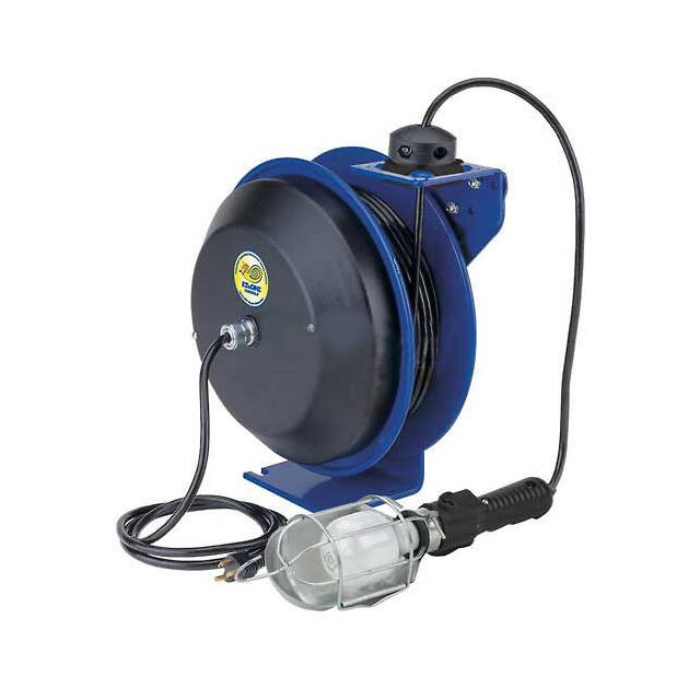 EZ-PC13-5016-E SAFETY SPRING REWIND POWER CORD