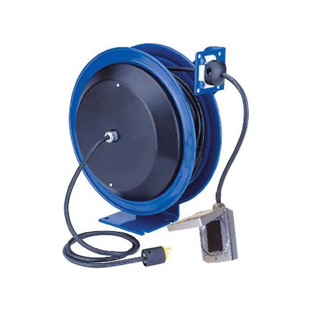 PC13-3512-F POWER CORD SPRING REWIND REEL, D