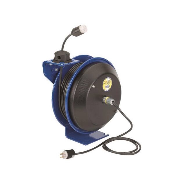EZ-PC13-5012-A SAFETY SPRING REWIND POWER CORD