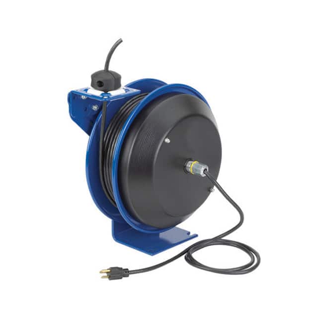 PC19L-7512 POWER CORD SPRING REWIND REEL, N