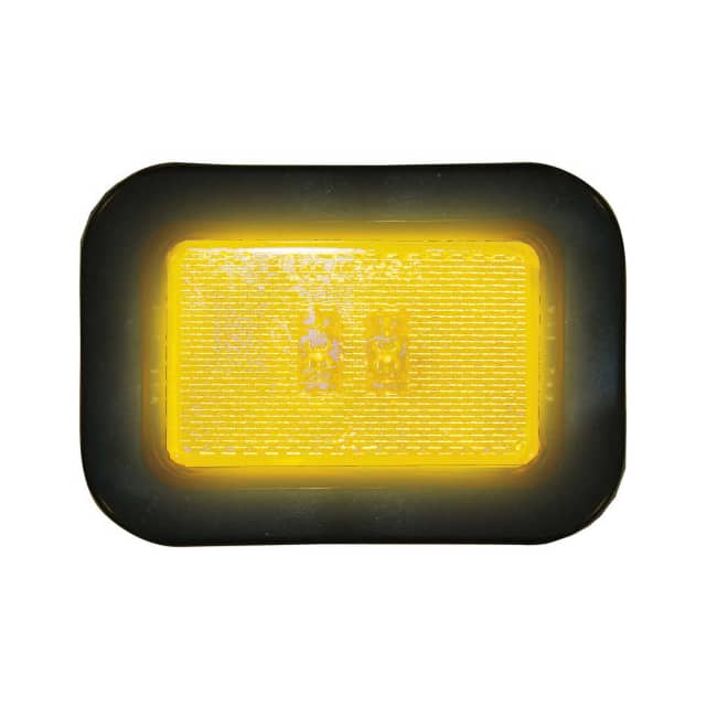 5623122 3.125" RECTANGULAR LED MARKER/CL