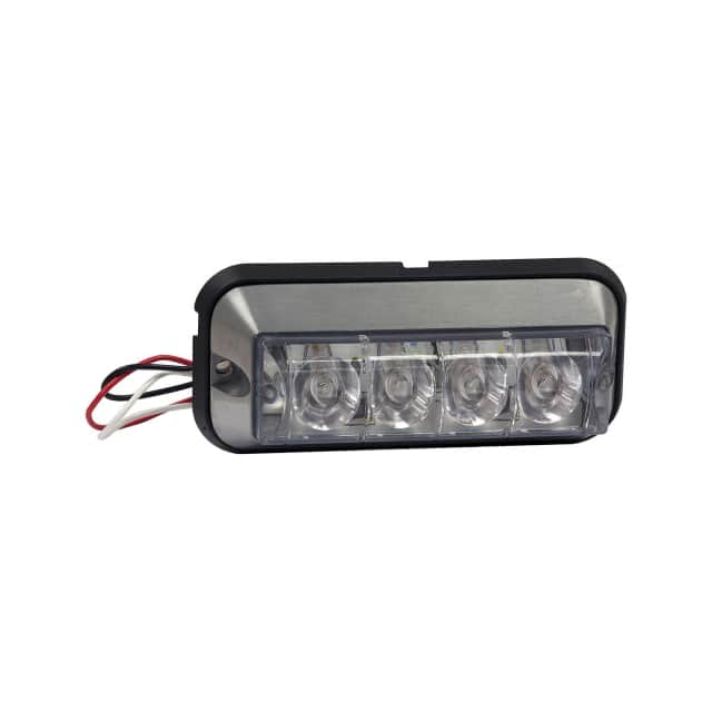 8891004 4-7/8" RECTANGULAR 4 LED STROBE