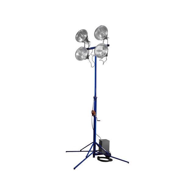 WAL-C-15M-4XM-240V 12' PORTABLE LIGHT TOWER, 1000 W