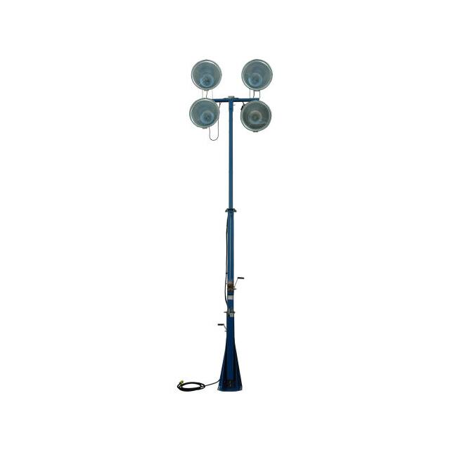 LM-20-4X1000W COLLAPSIBLE LIGHT TOWER, (4) 100