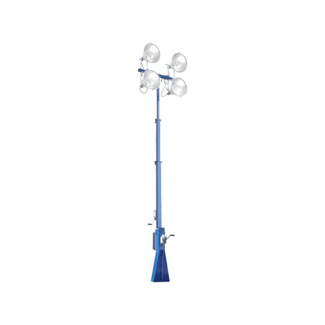 LM-25-3S-4X1000W 25' TELESCOPING LIGHT MAST, 3-ST