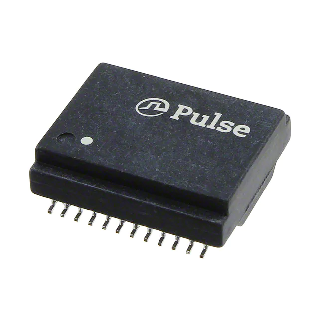 H6062FNLT The Pulse Electronics H6062FNLT is a LAN 10/100/1000 Base-T pulse transformer with 350µH inductance. It features a 1CT:1CT turns ratio for both transmitter and receiver.