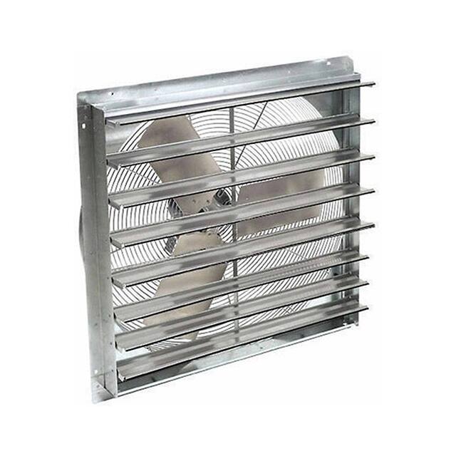 CE20DS SHUTTER MOUNTED EXHAUST FAN, 20"