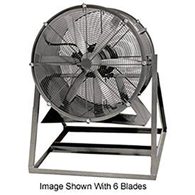 48DAL-10M-3-TEFC 48" TEFC ALUMINUM PROPELLER FAN