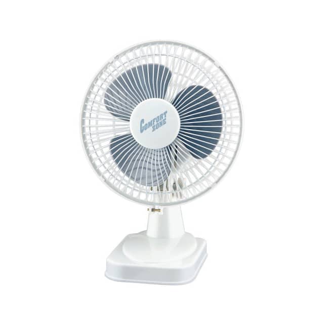 CZ6D COMFORT ZONE 6-" DESK FAN, WHITE