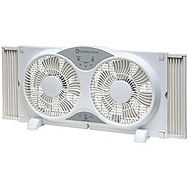 CZ310R REVERSIBLE TWIN WINDOW FAN 9" W/