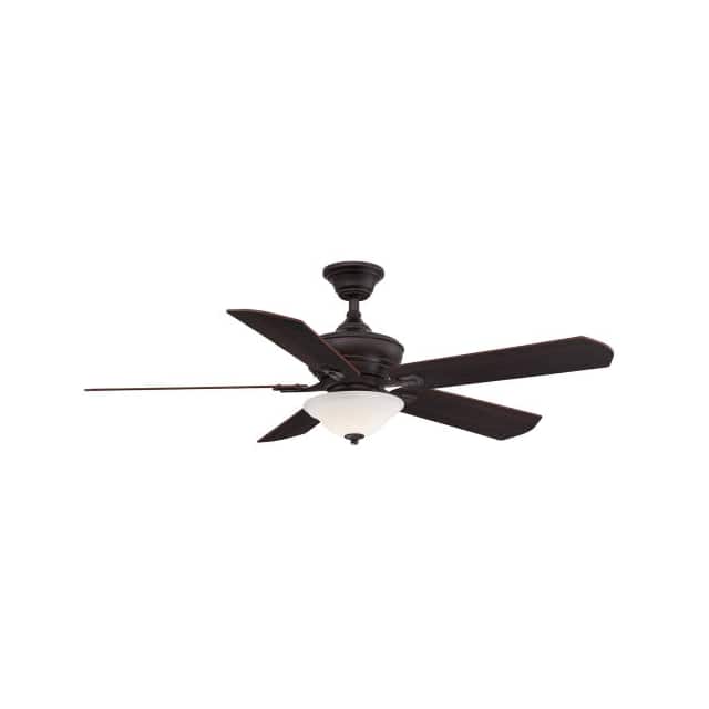B2354458 CAMHAVEN V2 52" CEILING FAN W/LI