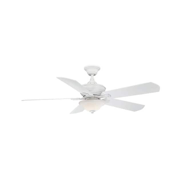 B2354455 CAMHAVEN V2 52" CEILING FAN W/LI