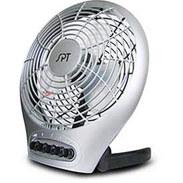 B725559 SPT DESKTOP FAN W/IONIZER, 7" BL