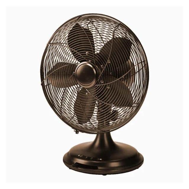 CT40060TB 12 inch Retro Desk Fan