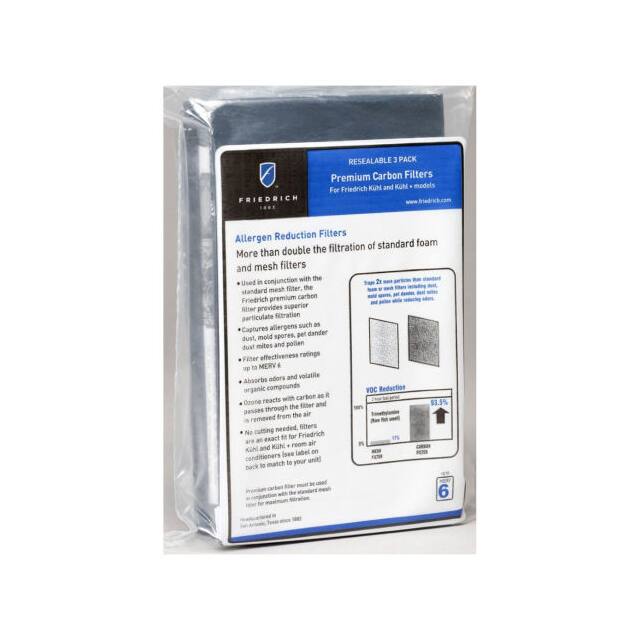 KWCFM REPLACEMENT CARBON FILTERS (3 PA