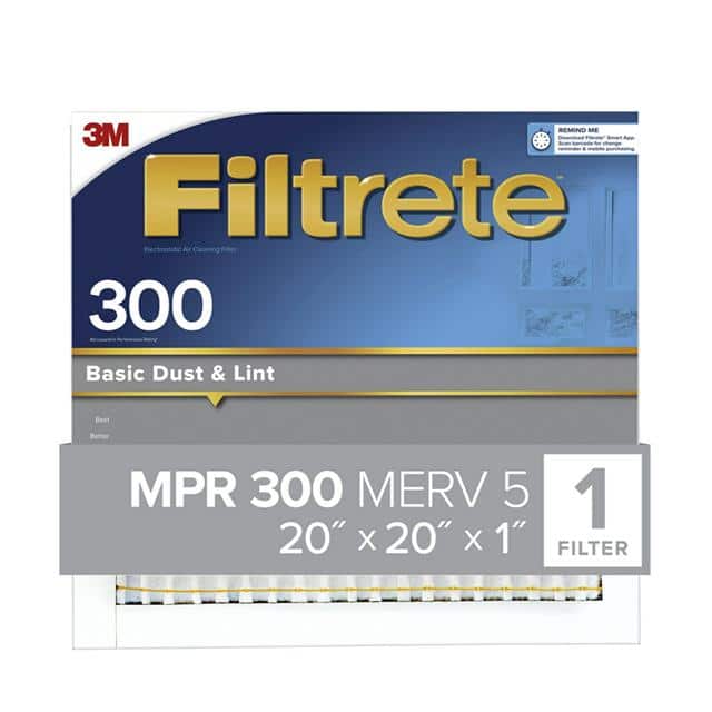 302-4 FILTRETE BASIC DUST & LINT AIR F