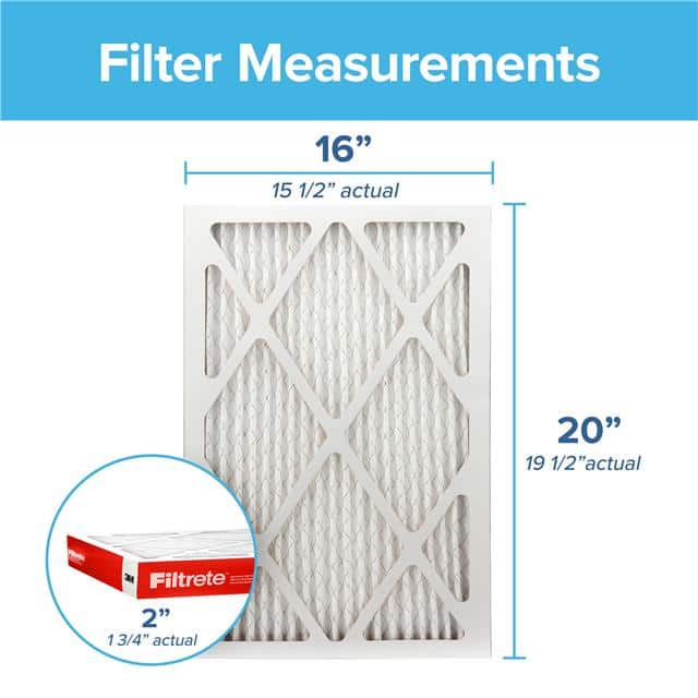 NADP00-2IN-4 FILTRETE ELECTROSTATIC AIR FILTE