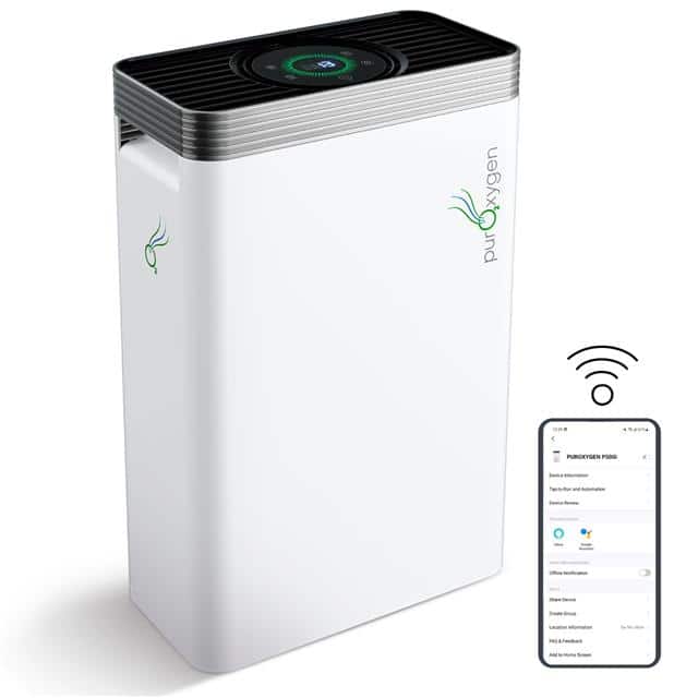 P500 HEPA AIR PURIFIER WITH WI-FI
