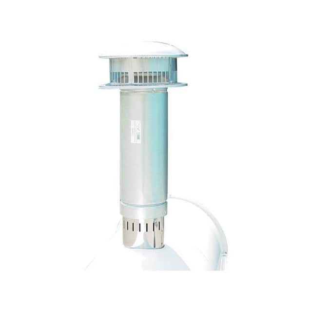 EF1 18" LONG ROUND FLUE STACK, 6" DI