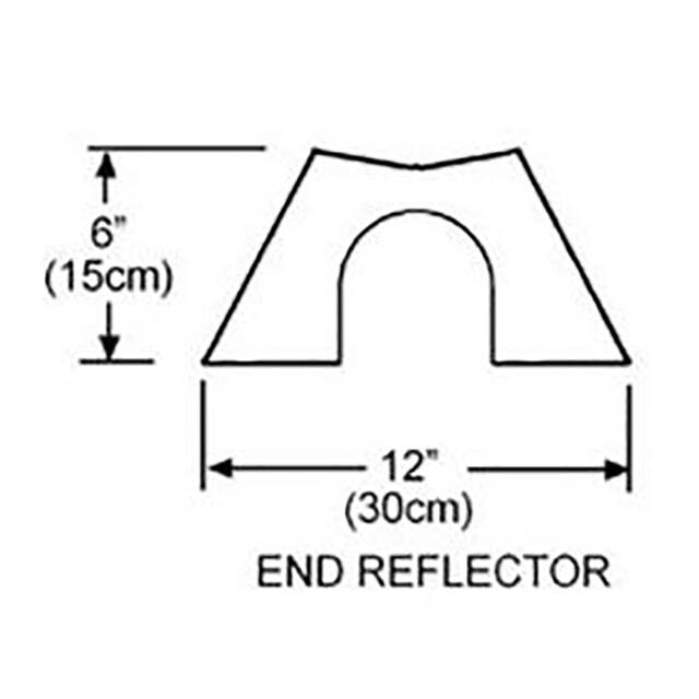 43341000 END REFLECTOR KIT, FOR INFRARED