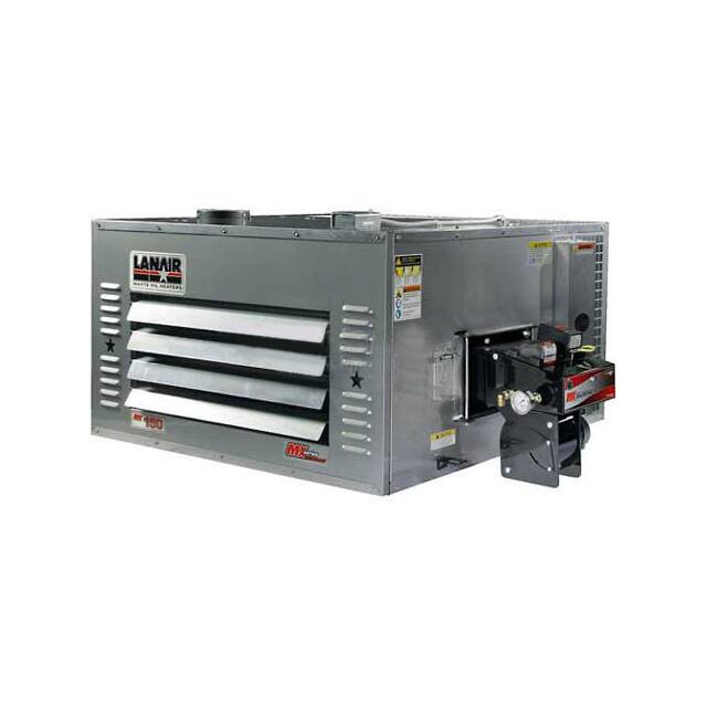 B652856 WASTE OIL HEATER, 150000 BTU W/8