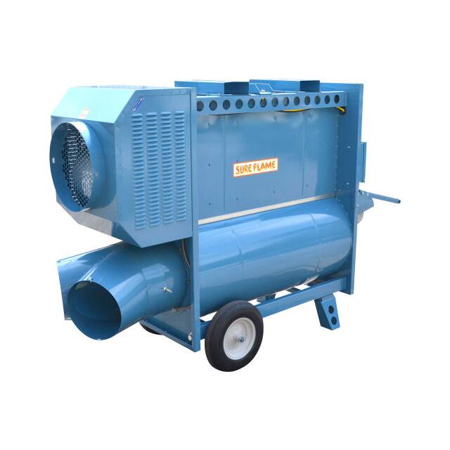 IX405 INDIRECT FIRED HEATER, DUAL FUEL