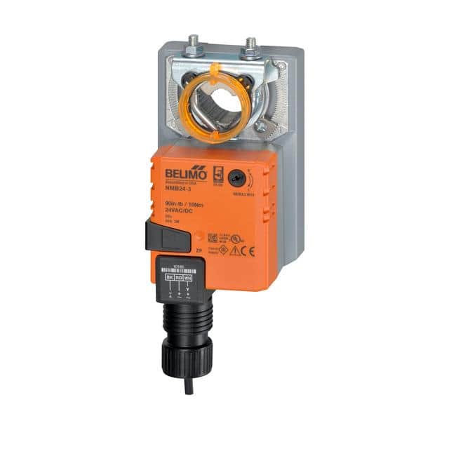 NMB24-3 DAMPER ACTUATOR,90 IN-LB,NON-SPR