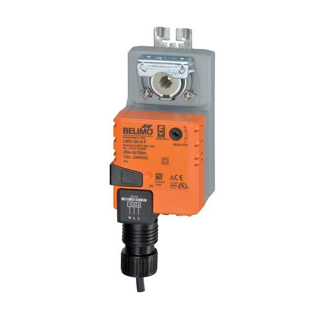 LMX120-3-F DAMPER ACTUATOR,45 IN-LB,NON-SPR