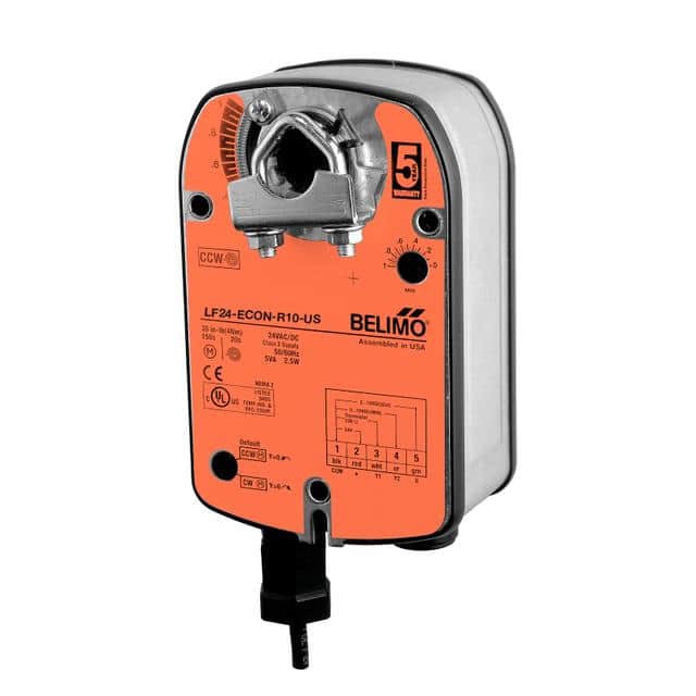 LF24-ECON-R10 US DAMPER ACTUATOR,35 IN-LB,SPRING