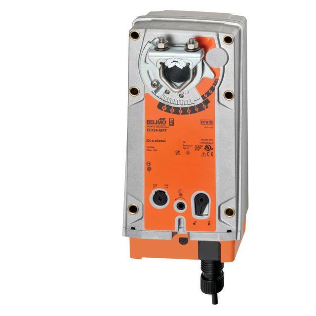 EFX24-MFT DAMPER ACTUATOR,270 IN-LB,SPRING
