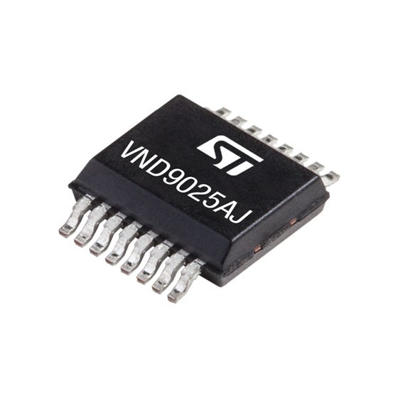 VND9025AJTR The STMicroelectronics VND9025AJTR is a special purpose transistor. It features RoHS3 compliance and an MSL rating of 1 Unlimited.