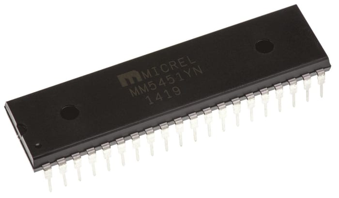 MM5451YN The Micrel Inc. MM5451YN is an LED Display Driver from the MM5451 series. It is designed for driving LED displays.